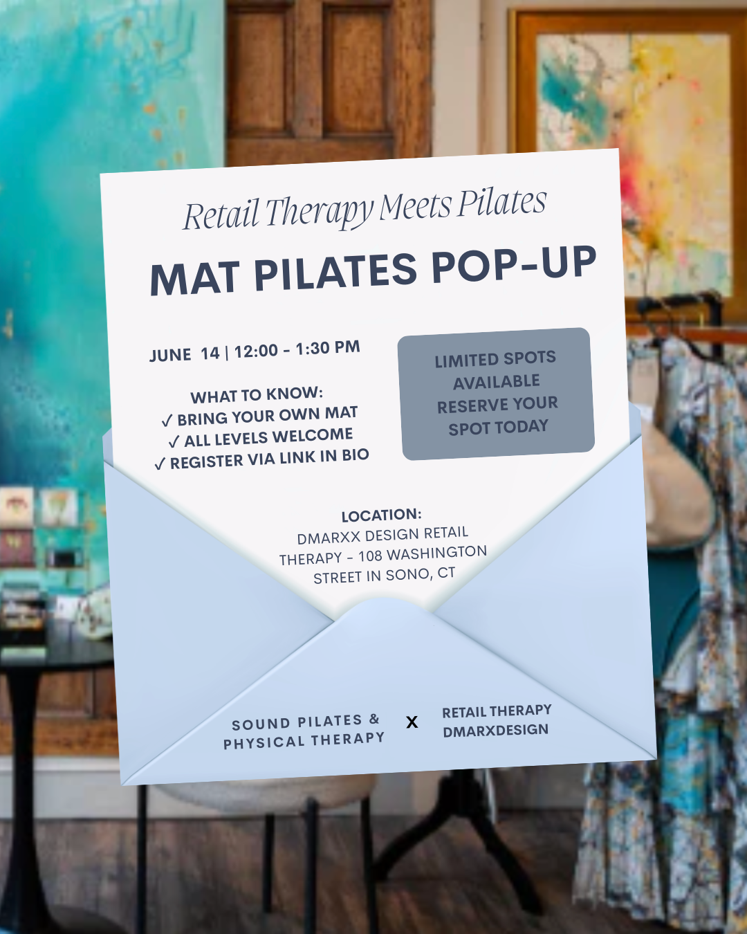 Mat Pilates Class with Victoria of Sound Pilates
