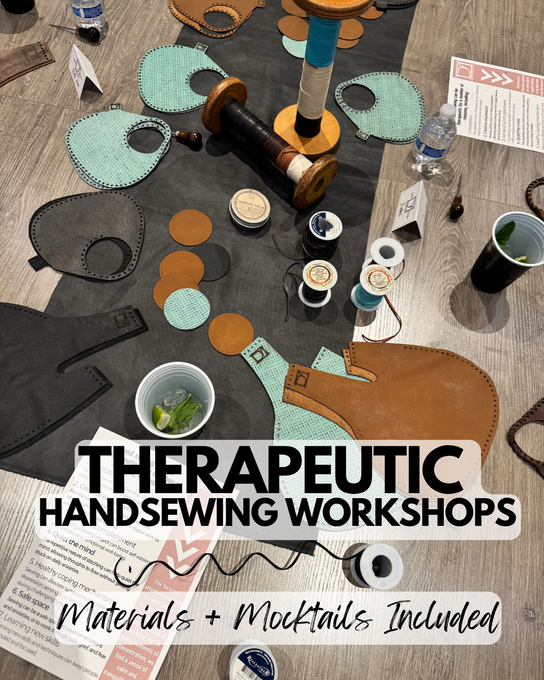 Therapeutic Hand-Sewing Workshop! 6/11