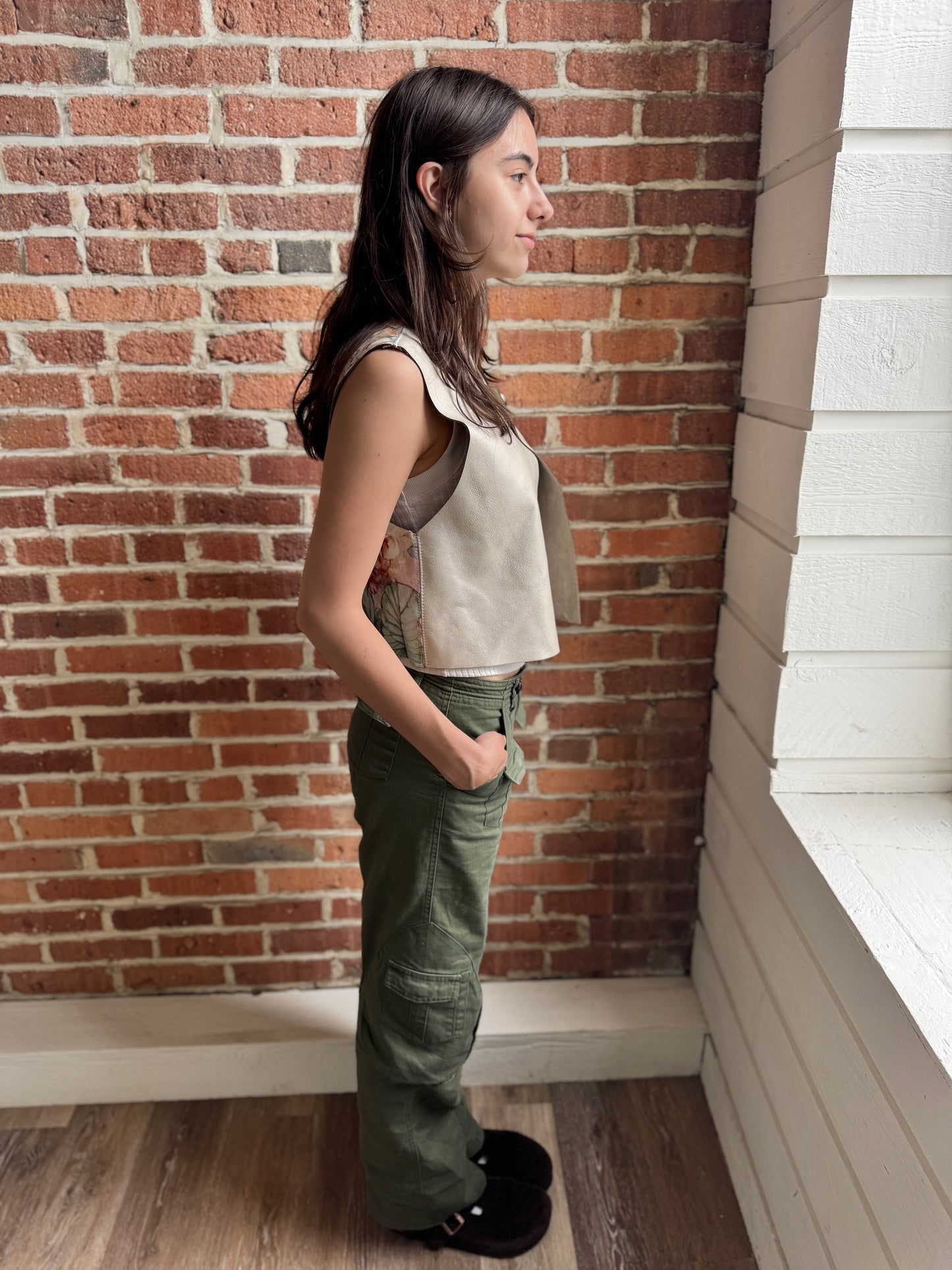 Floral Pop Split Tee